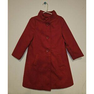 Gymboree Red Bow Detail Fancy Jacket XS(3-4)